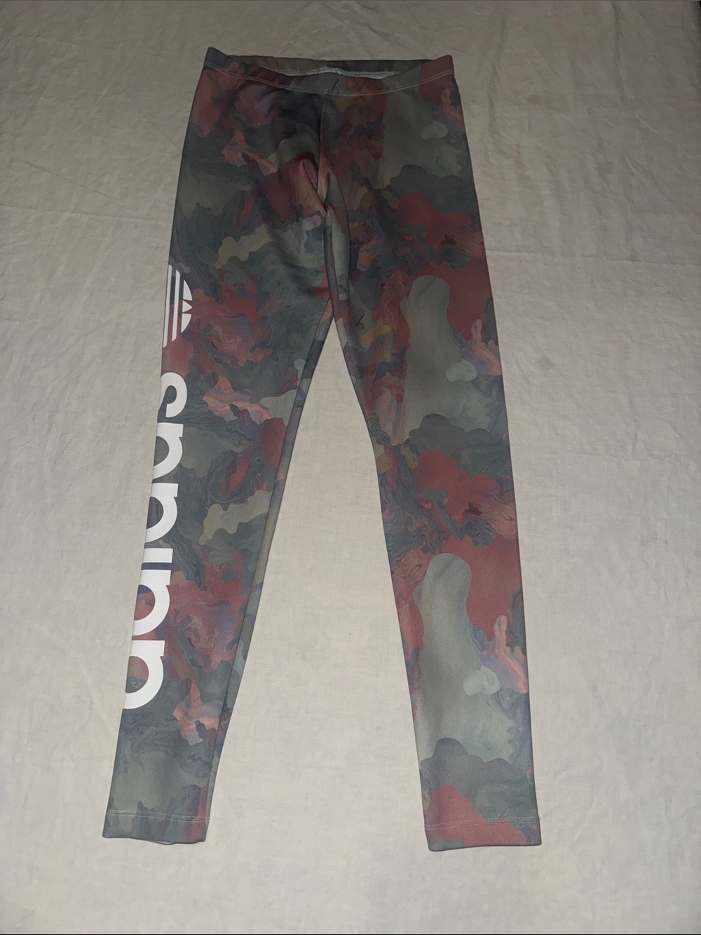 adidas Originals Pastel Camo Print with Trefoil Logo
